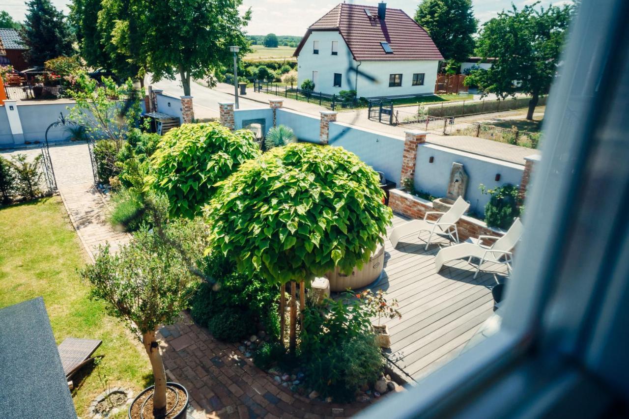 Alte Schmiede Mit Sauna, Pool Und Whirpool Im Aussenbereich Schoenstes Ferienhaus Der Lausitz Elsterheide 외부 사진