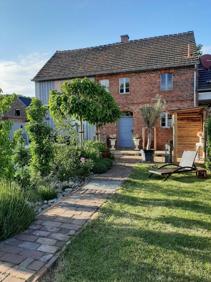 Alte Schmiede Mit Sauna, Pool Und Whirpool Im Aussenbereich Schoenstes Ferienhaus Der Lausitz Elsterheide 외부 사진