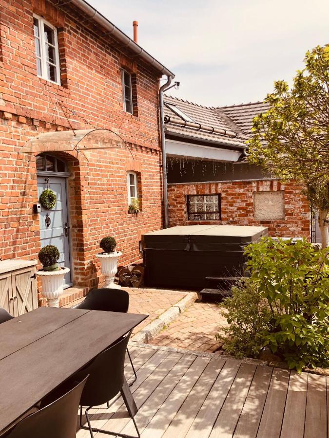 Alte Schmiede Mit Sauna, Pool Und Whirpool Im Aussenbereich Schoenstes Ferienhaus Der Lausitz Elsterheide 외부 사진